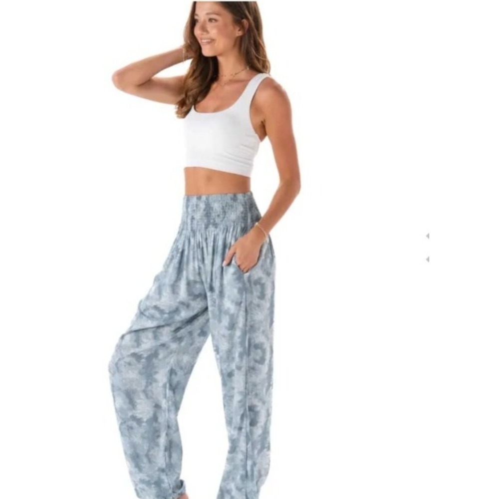 Lotus and Luna Biscay Harlem Women's Yoga Relax M Sweatpants workout Pants